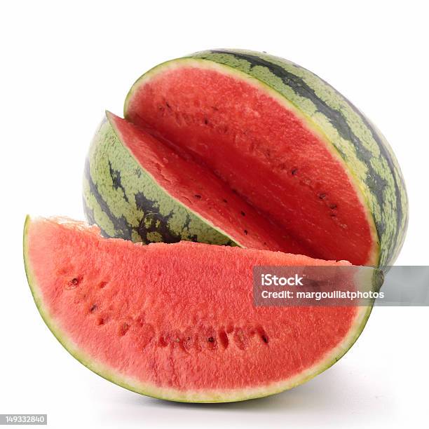 Isolated Watermelon Stock Photo - Download Image Now - Cross Section, Cut Out, Dessert - Sweet Food
