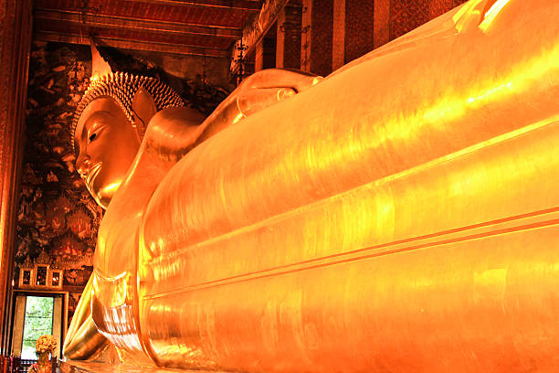 istock Reclining Buddha statue in Thailand 149333011