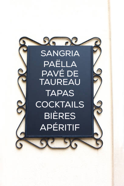 istock France: Handwritten Blackboard Food and Drinks Menu 1493335089