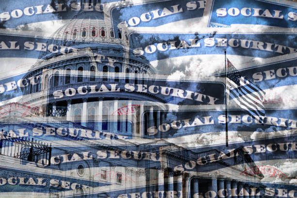 Social Security Social Security social security social security card identity us currency stock pictures, royalty-free photos & images