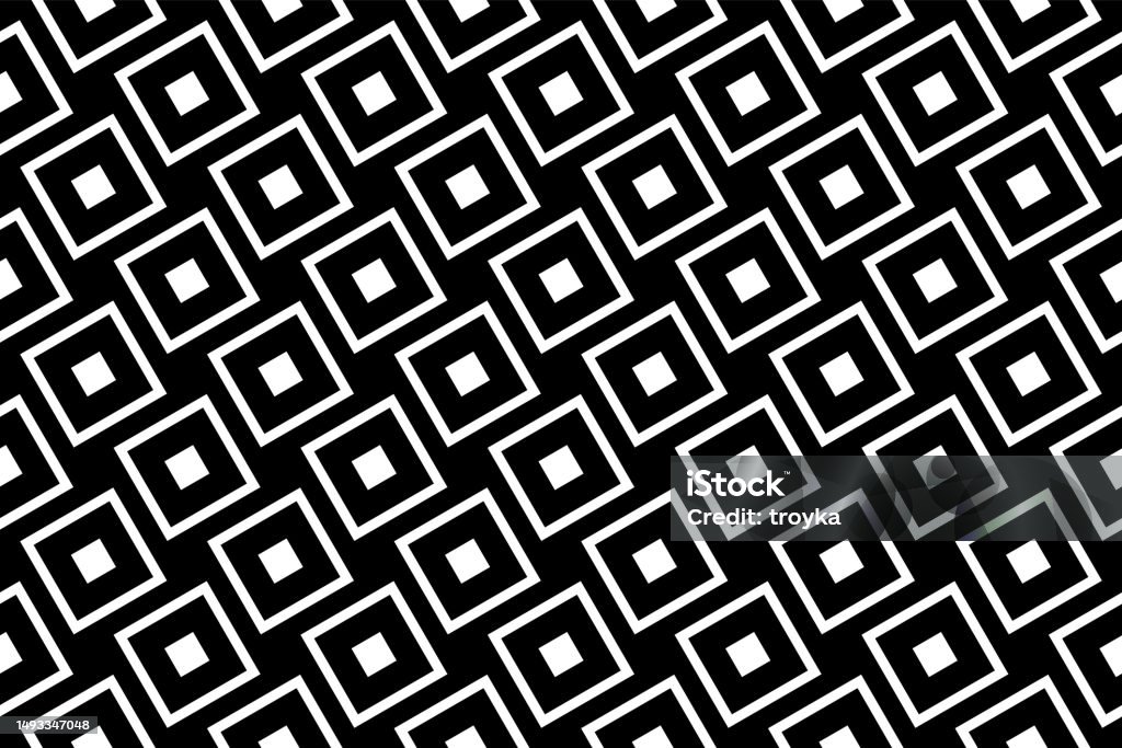 Disagonal Square Pattern Seamless Geometric Diagonal Squares Pattern Black And White Texture ...