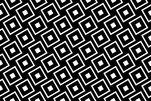 Disagonal Square Pattern Seamless Geometric Diagonal Squares Pattern Black And White Texture ...