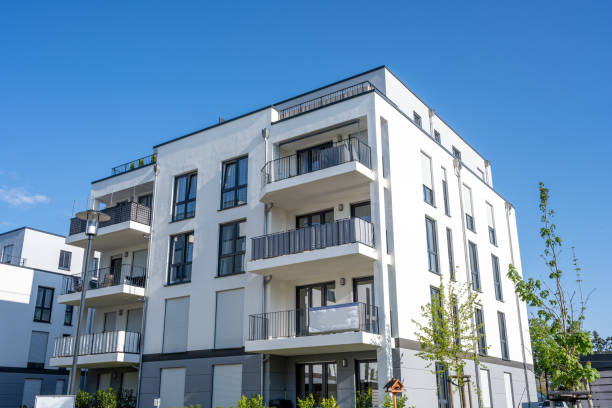 istock New white apartment building with balconies 1493380191
