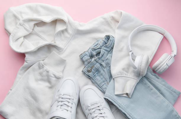 istock Set of  casual clothes and accessories 1493380483