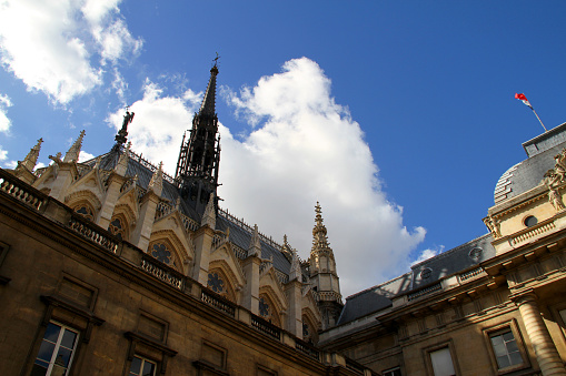 The Sainte Chapelle in Paris