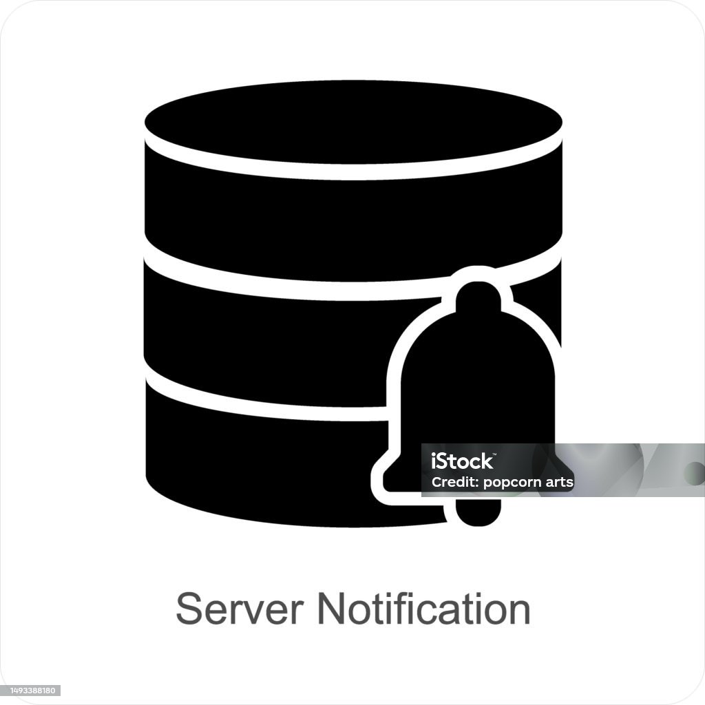 Server Notification Stock Illustration - Download Image Now - Concepts ...