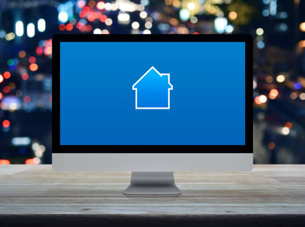 istock Business real estate online concept 1493400015