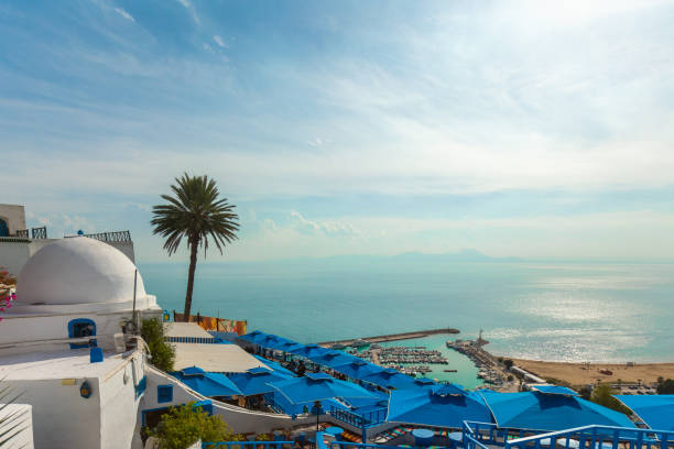 Sidi Bou Said Sidi Bou Said tun stock pictures, royalty-free photos & images