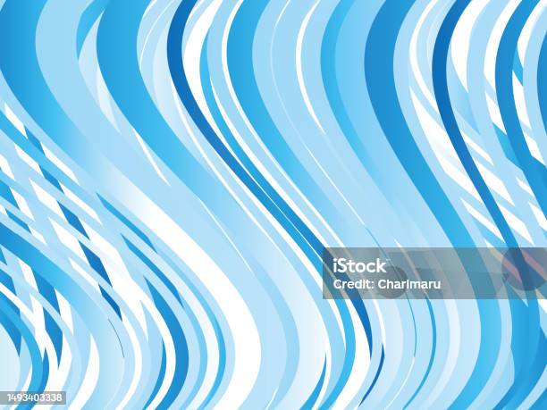 Sea Gradient Pattern Sea Wave Gradient Background Stock Illustration - Download Image Now ...