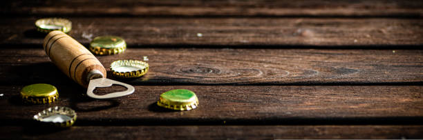 istock Opener with beer caps. 1493403715