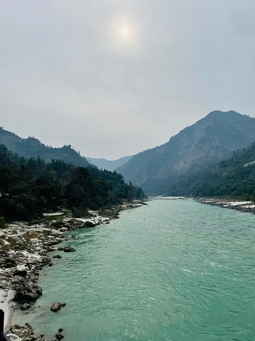 The ganga river of Uttarakhand
