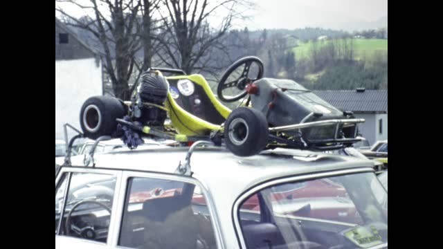 Germany 1976, Go kart in the pits