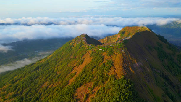 istock Mount Batur is an active volcano in Bali - Indonesia. 1493417161