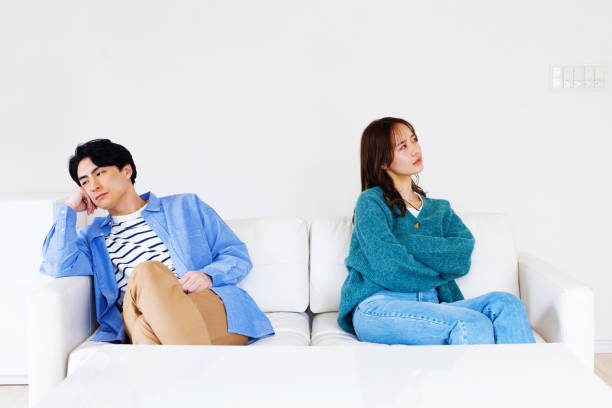 istock Japanese couple had a quarrel 1493419253