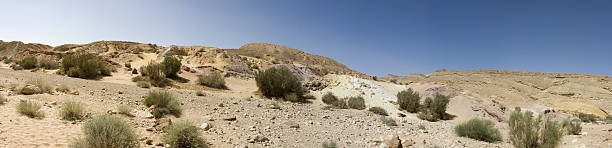 Panorama do deserto - fotografia de stock