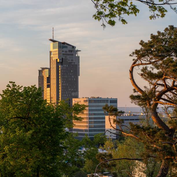 Gdynia. Widok na Sea tower.
