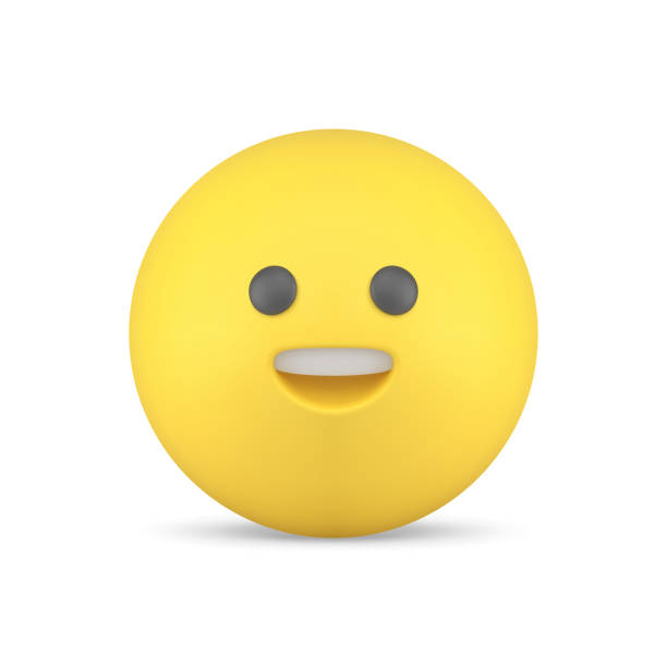 istock Smiley laughing yellow emoji emoticon happy head character 3d icon realistic vector illustration 1493423771
