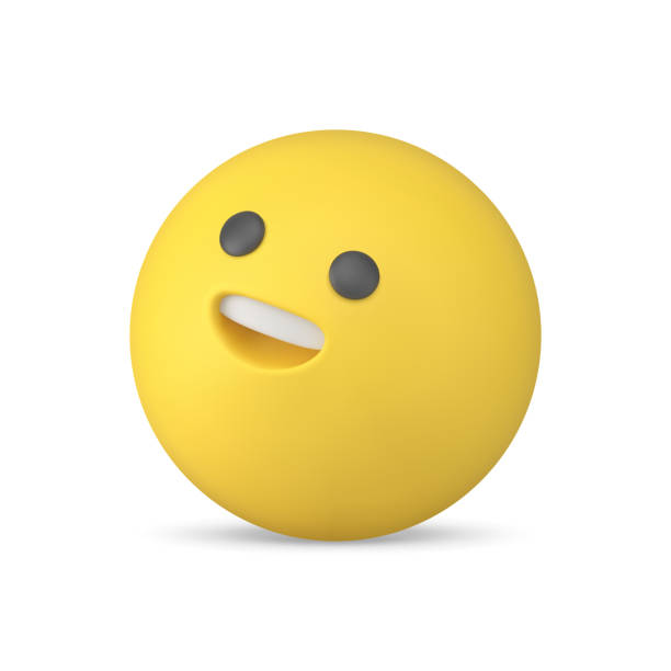 istock Emoticon smiley yellow social media character cyberspace chatting mascot 3d icon realistic vector 1493423868