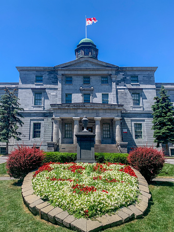 Arts building in McGill university campus, Montreal, Quebec