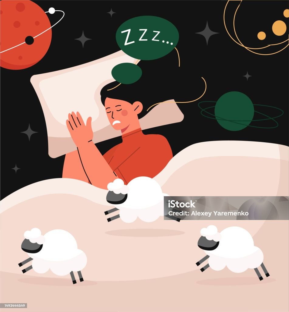 Snoring Animation Reference Concept Of Snoring Stock Illustration - Download Image Now - Napping ...