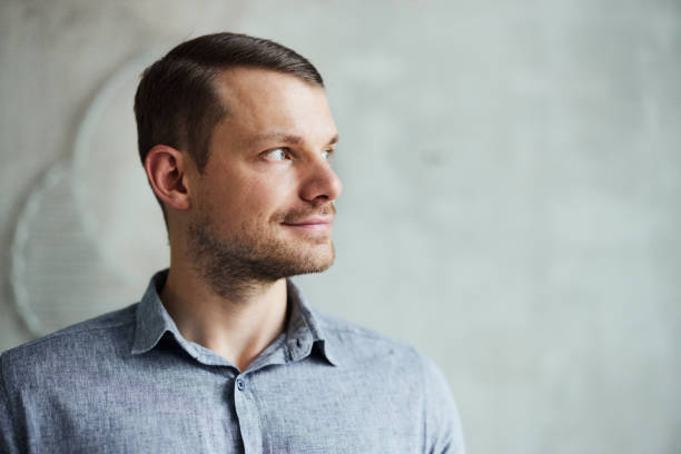 istock Pensive male entrepreneur in the office. 1493446636