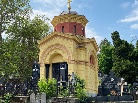 The grave chapel of the Smederevo benefactor Dino Mancic - Grobna kapela smederevskog dobrotvora Dine Mančića, Smederevo - Serbia (Srbija)