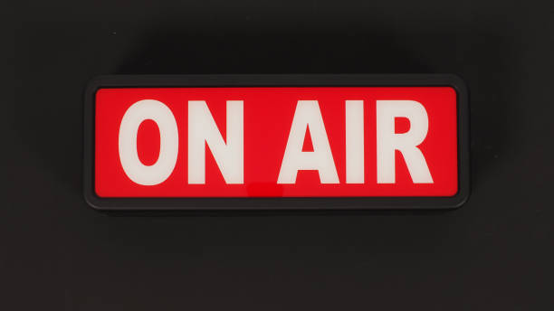 istock On air neon sign on black background. 1493458090
