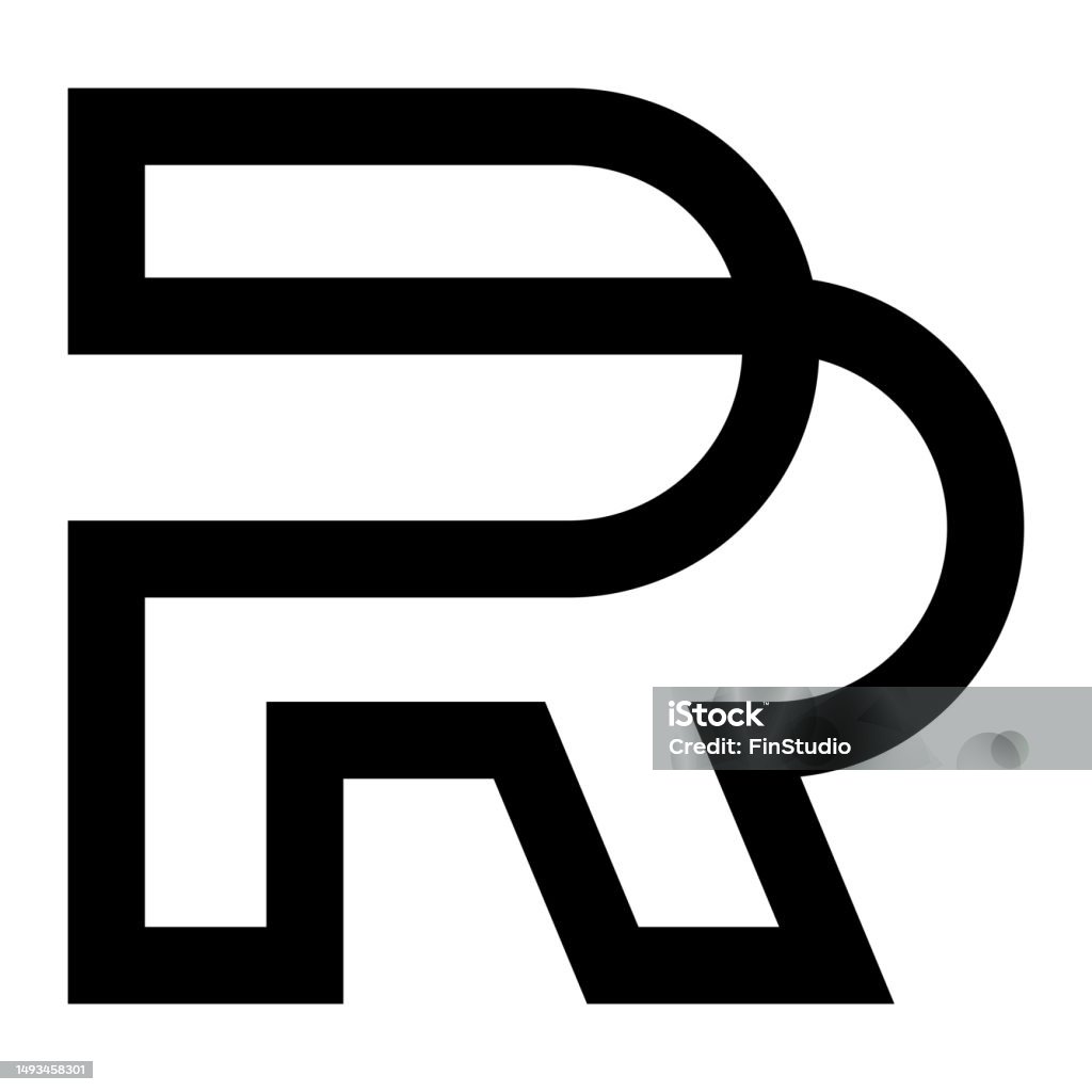 Unive Rp Logo Professional Innovative Initial Rp Logo And Pr Logo Letter Rp Or Pr ...