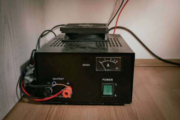 istock DC power supply regulated supply 12v - plus and minus voltage 1493464112