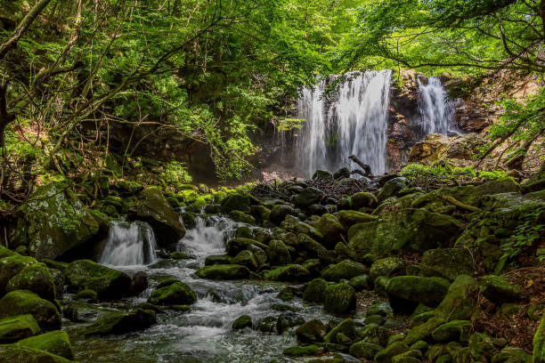 Otome Falls, Nasu Town, Nasu County, Tochigi Prefecture