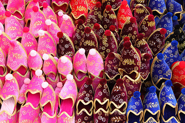 Tradizionale turca scarpe - foto stock