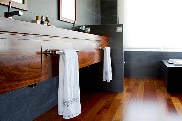 Details of Towel rail as a bathroom