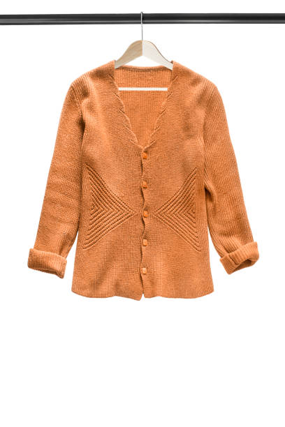 istock Cardigan on hanger isolated 1493525490