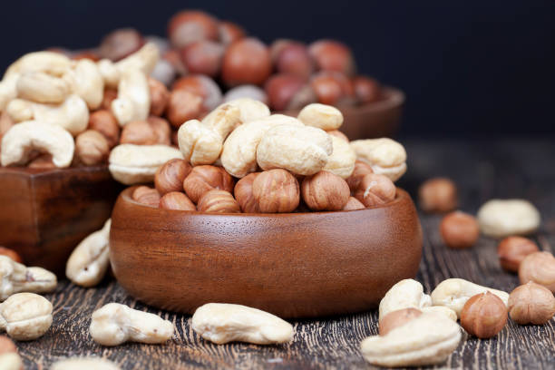 istock peeled cashew nuts close-up on the table 1493537759