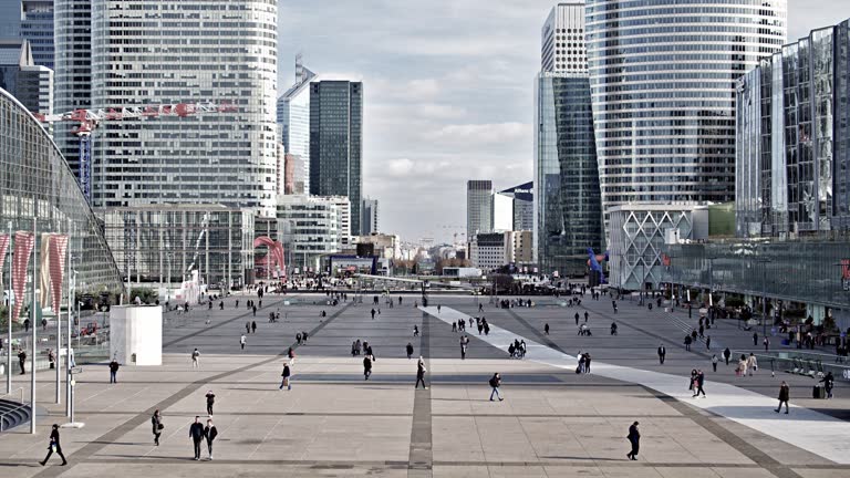 Paris. Financial District.