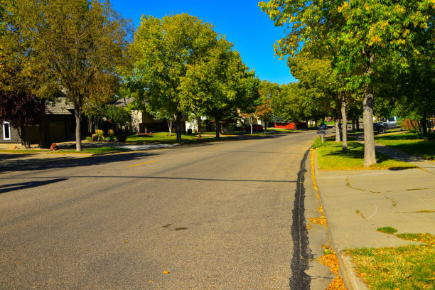 Quiet peaceful neighborhood in Bismarck, ND