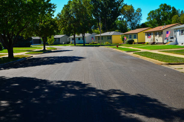 istock Quiet peaceful neighborhood in Bismarck, ND 1493544866