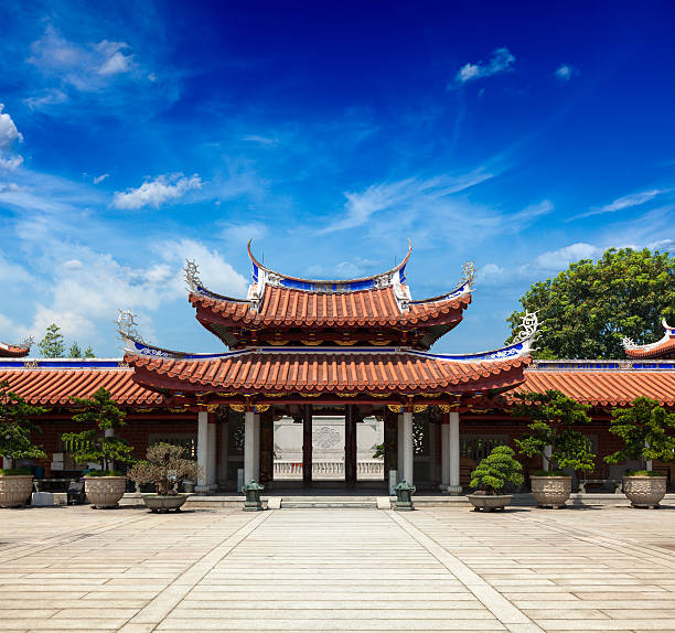 istock Gates of Lian Shan Shuang Lin Monastery 149354739