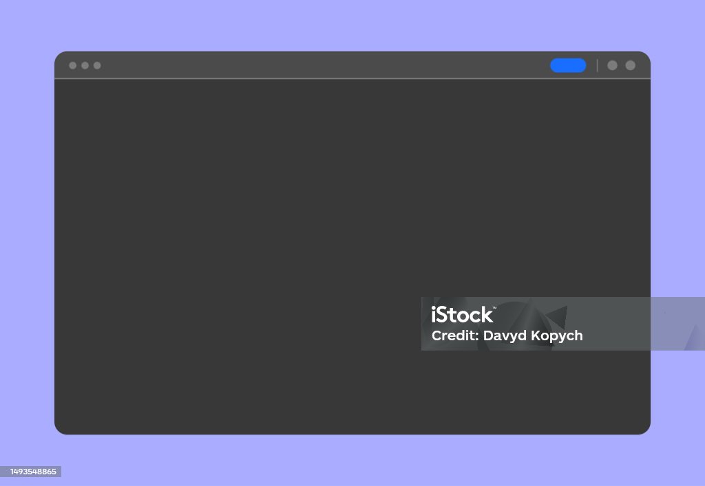 Empty Window Css Empty Browser Window On Transparent Background Empty Web Page Mockup ...
