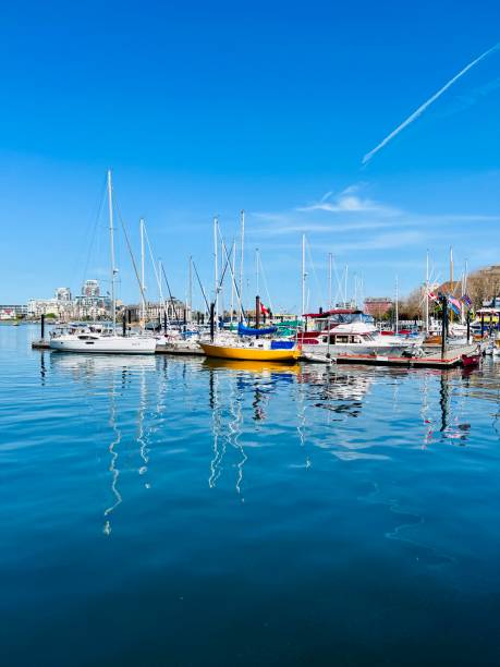 Marina at fisherman’s wharf in Victoria