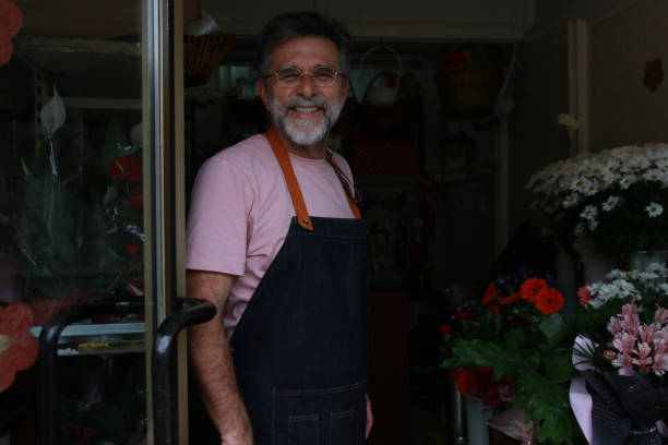istock Welcome to our flower shop 1493573108