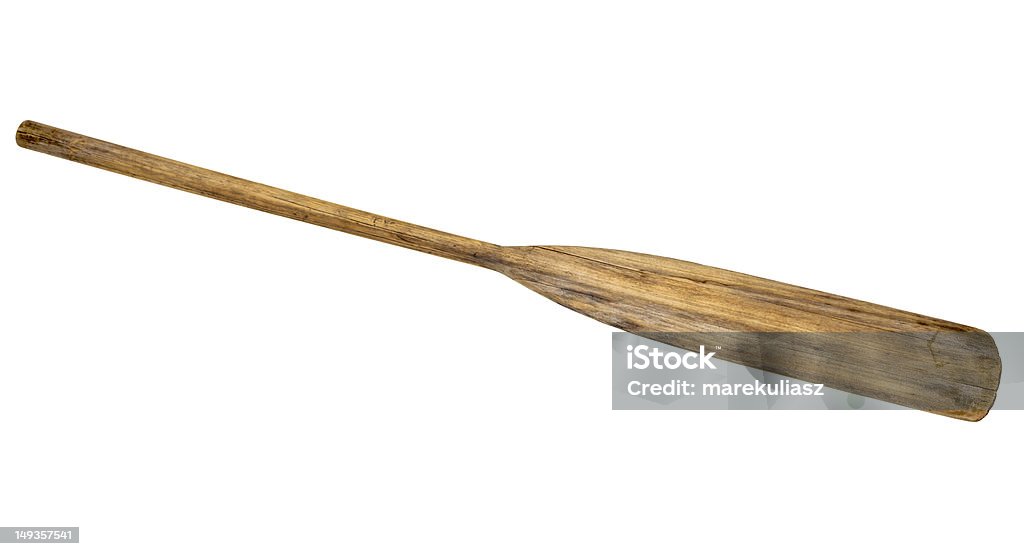Vecchio legno a remi - Foto stock royalty-free di Remo