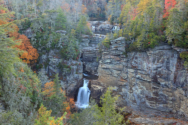 istock Linville Falls in Autumn 149357765