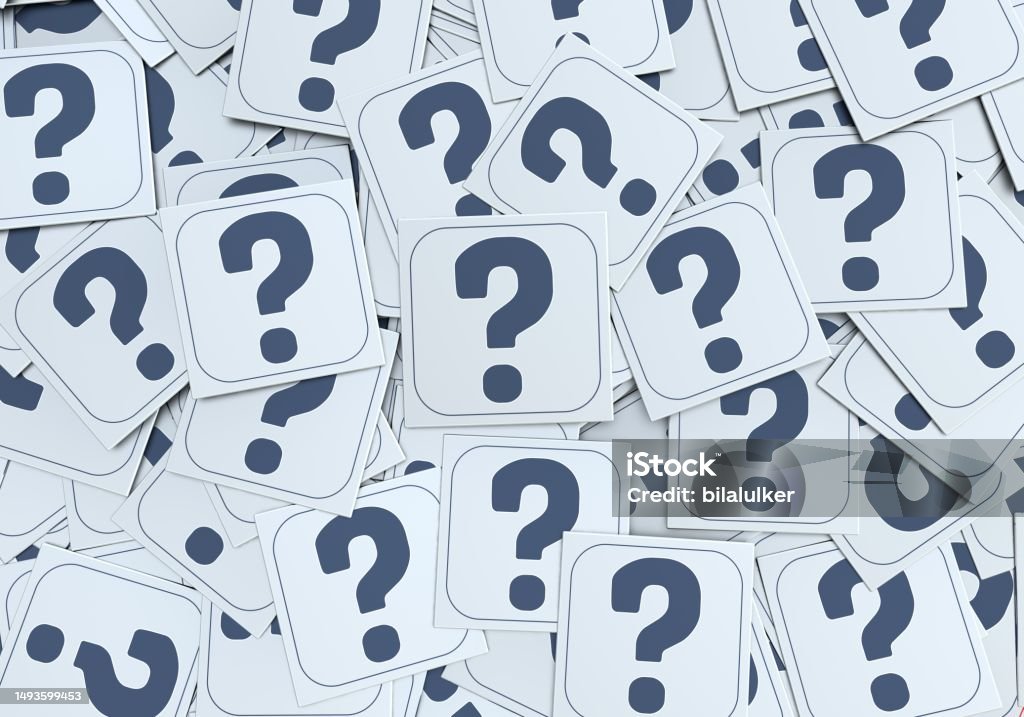 Question Mark Visual Prompt Question Mark 3d Background Design Stock Photo - Download Image Now ...