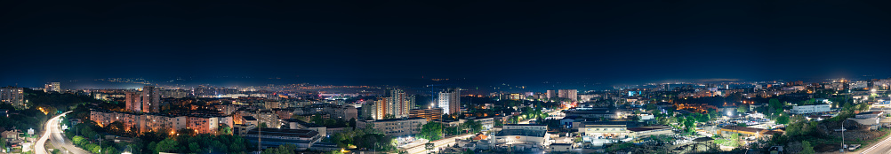 A panoramic view of city of Varna, Bulgaria
