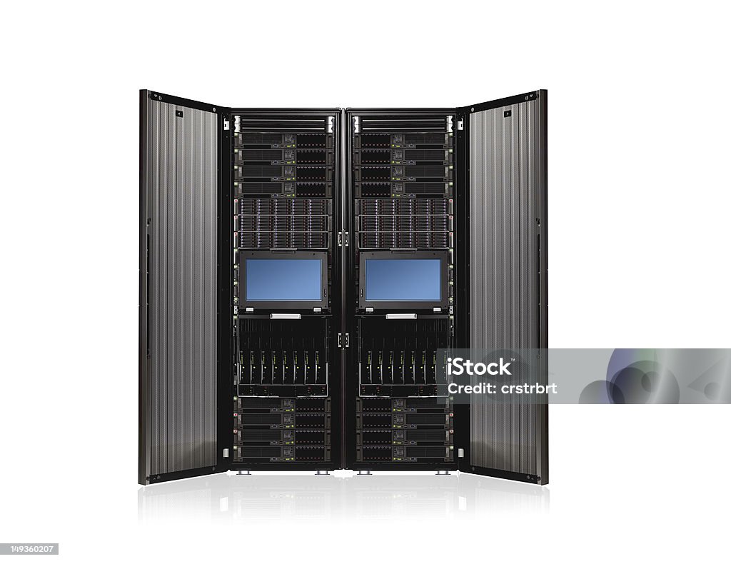 Servidor rack - Foto de stock de Apoio royalty-free