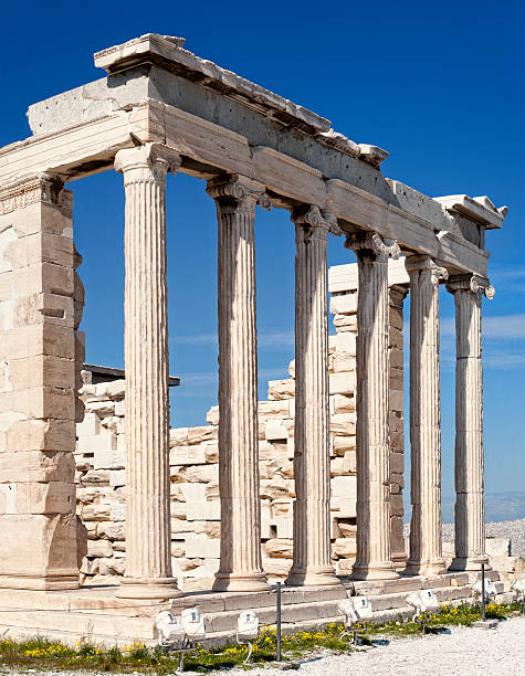 istock Ruins of Erechtheion temple - Acropolis 149360496