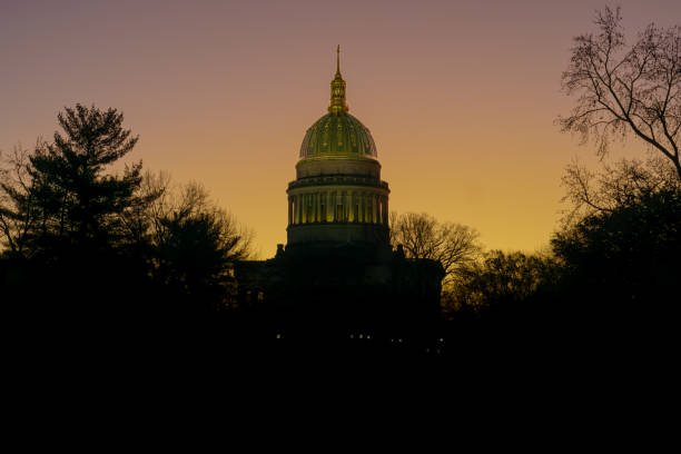 istock Sunrise and the WV State Capitol 1493643053