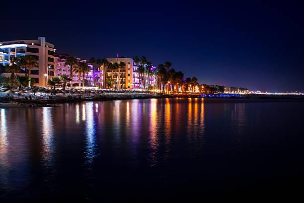 istock Beach of the night city 149364758