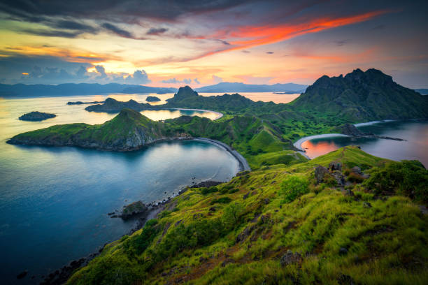 インドネシア、東ヌサトゥンガラの美しい風景 - tenggara ストックフォトと画像
